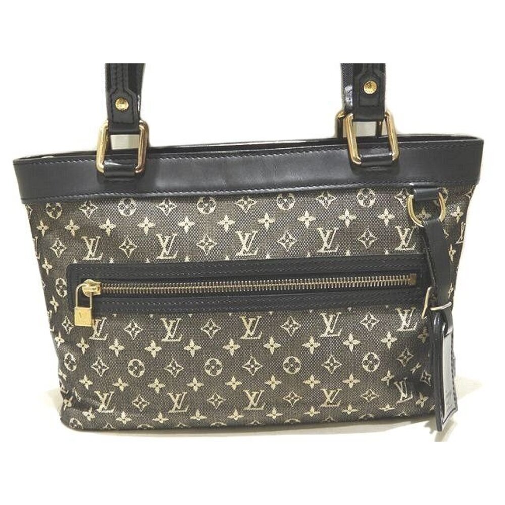 Louis Vuitton Lucille handbag Monogram Noir Black canvas leather